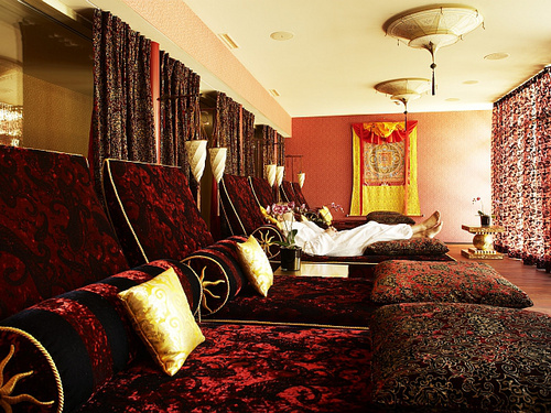 Relaxation room in the Sparkling Wellness